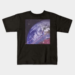 Staircase to Space Kids T-Shirt